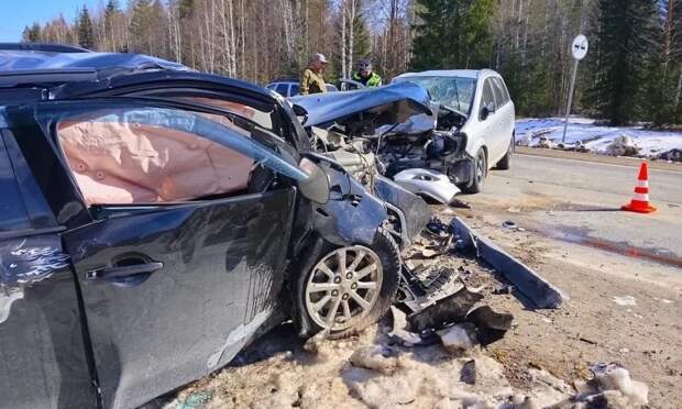 В Плесецком округе водитель уснул за рулём и устроил серьёзную аварию