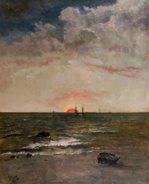 художник Альфред Стевенс (Alfred Stevens) картины - 07