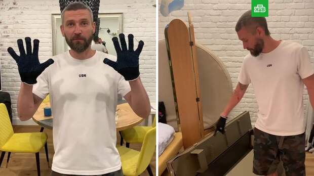 Лидер группы Uma2rman показал свой ограбленный коттедж