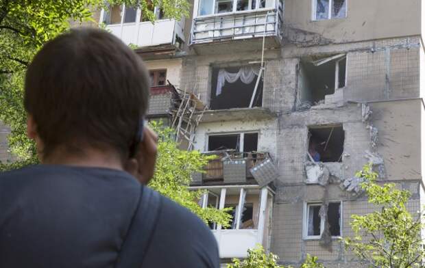 29 июля в результате артбстрела в центре Донецка погибли двое мирных граждан, 15 получили ранения.