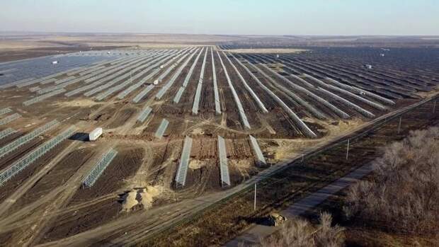 Введена в эксплуатацию вторая очередь Самарской солнечной электростанции Хорошие, добрые, новости, россия, фоторепортаж