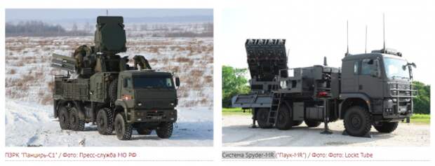 Российский ЗРК «Панцирь-С1»  против израильской системы ПРО Spyder-MR:  какой комплекс эффективнее