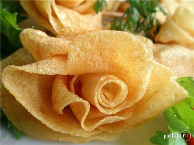 картофельные розы
