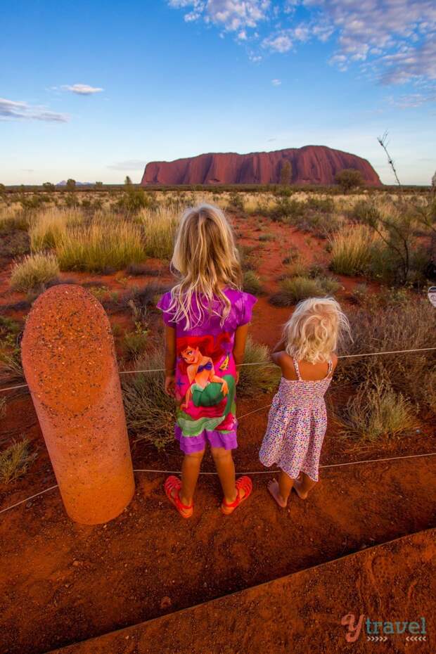 Yoga at Uluru, Northern Territory, Australia