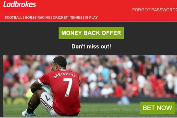 Ladbrokes поплатилась за свою рекламу
