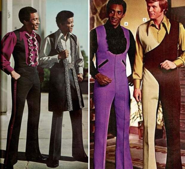 Странная мужская мода 70-х