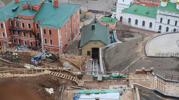 Фуникулёр около Нижегородского кремля могут запустить летом 2024 года