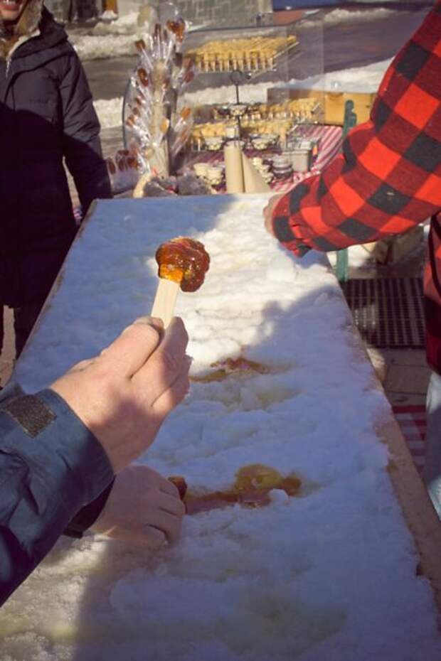 Снежные конфеты из Квебека