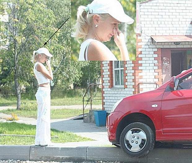 Женщины за рулём. Прикольные картинки