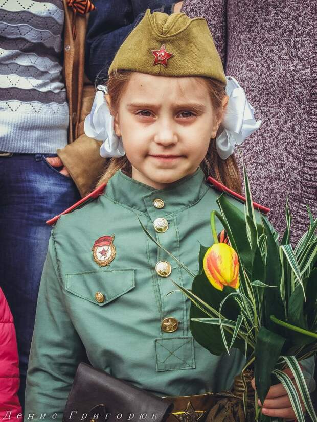 Парад победы в Донецке 9.05.2015.  день победы, донбасс, новоросия