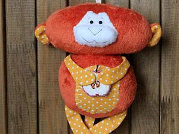 Шьем обезьянку-примитив «Рыжий Апельсин» | Ярмарка Мастеров - ручная работа, handmade