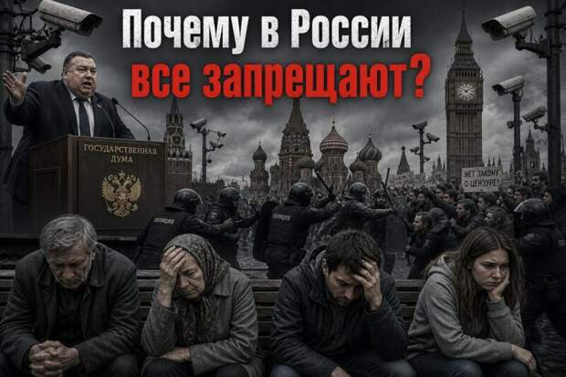 Законы-самоубийцы: почему Россия всё больше напоминает управляемую извне территорию