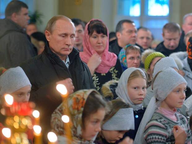 Празднование Рождества Христова в городах России