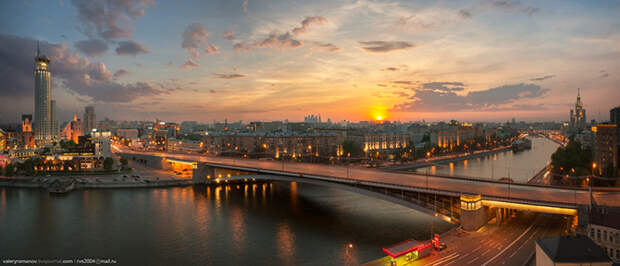Москва c крыш
