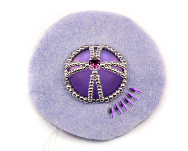 серьги из бисера серьги из бисера