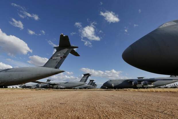 Davis-Monthan Air Force Boneyard – крупнейшее в мире кладбище самолетов