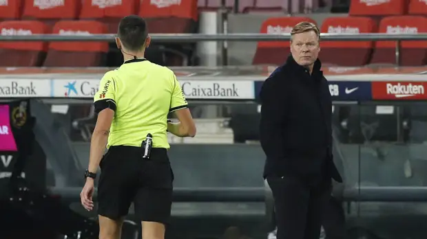 Куман заявил, что не понимает, за что его удалили в матче с «Гранадой»