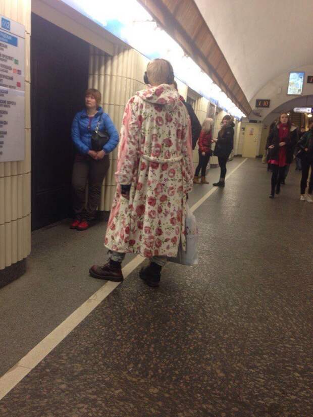 Модное обострение в метро