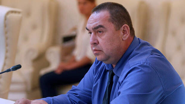 Премьер-министр Луганской Народной Республики Игорь Плотницкий