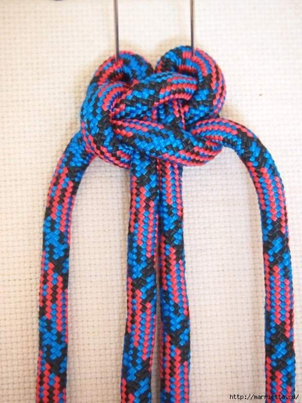 Плетение коврика из веревки (4) (525x700, 300Kb)