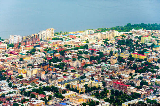Самара с высоты
