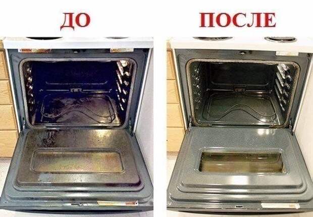 Как легко отмыть грязную духовку