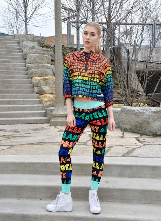 Athletic Wear Adidas Stella Sport, Adidas, Rainbow, Outfit, Athleisure