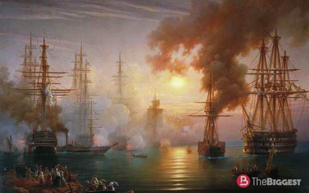 Самые крупные морские сражения: Синопская битва