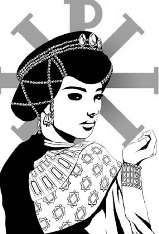 Пять императриц. Феодора императрица поп арт. феодора в молодости. императрица 5. феодора серегина.
