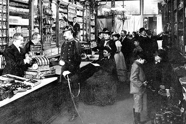 Магазин в Германии, 1899 год