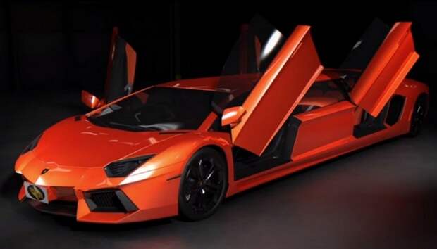 Lamborghini Aventador Stretch Limo.