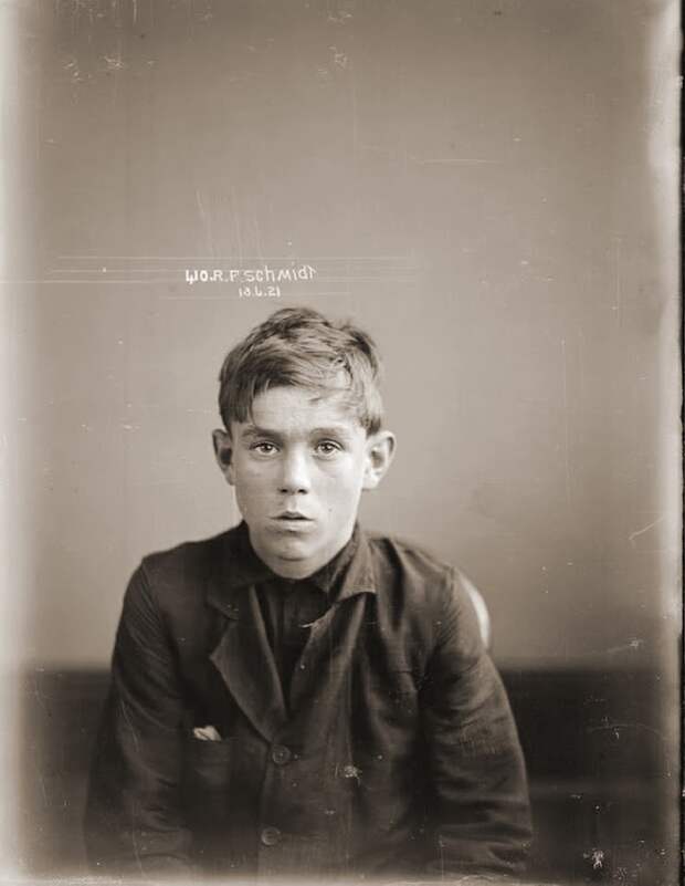 Портреты преступников 1910-1930-х годов