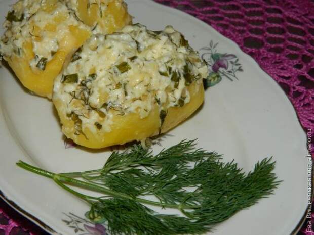 запеченный картофель запеченный картофель