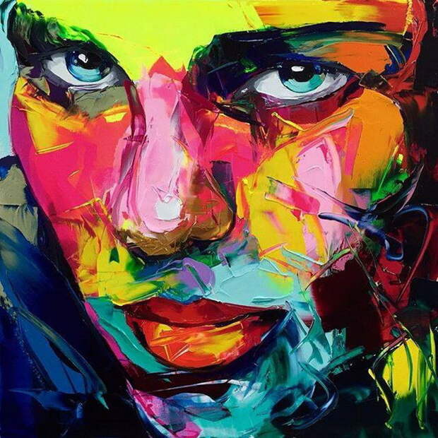 Экспрессивные портреты Francoise Nielly Экспрессивные портреты Francoise Nielly