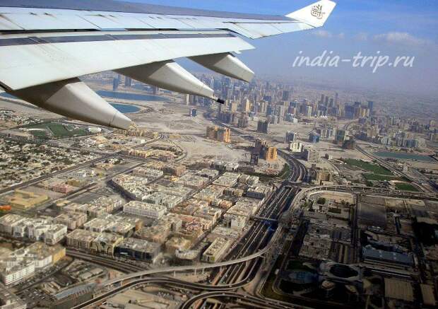 Полет над Дубаем