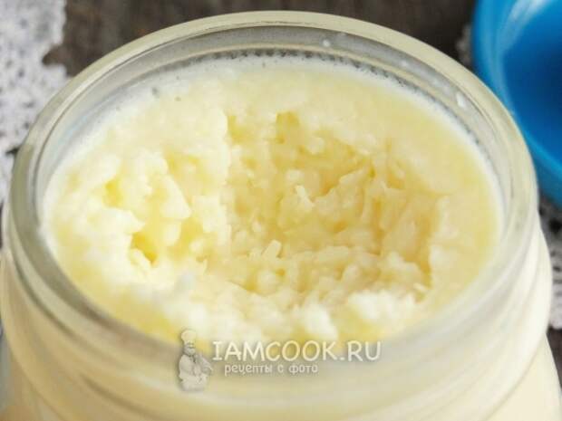 Готовый кокосовый крем