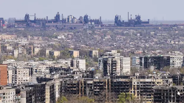 Из домов в районе "Азовстали" вышли 46 мирных жителей