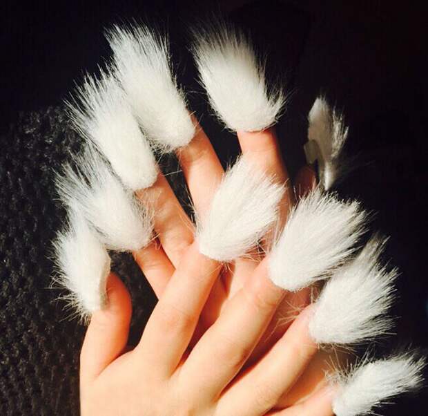 Пушистые ногти, Furry Nails