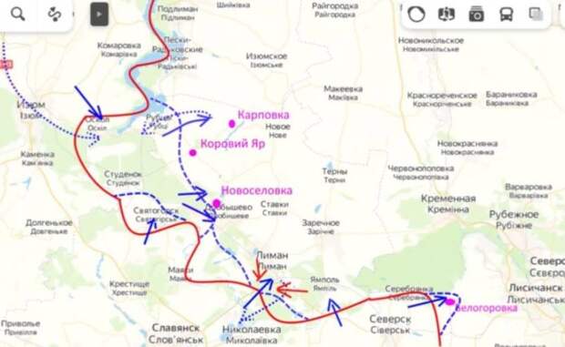 Эксперт: ВСУ решились на контрнаступление на Сватово с нескольких направлений