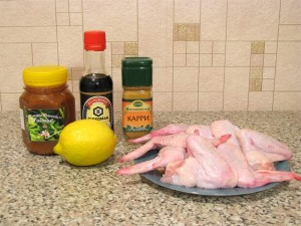 Куриные крылышки Ароматные. Ингредиенты