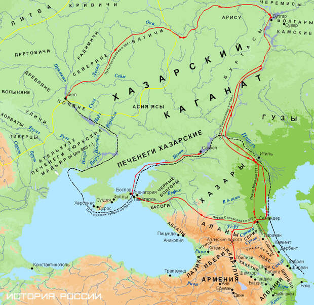Почему пал Хазарский каганат