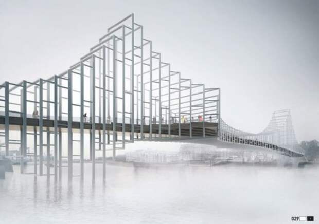 В Лондоне выбирают проект нового пешеходного моста (13 фото)