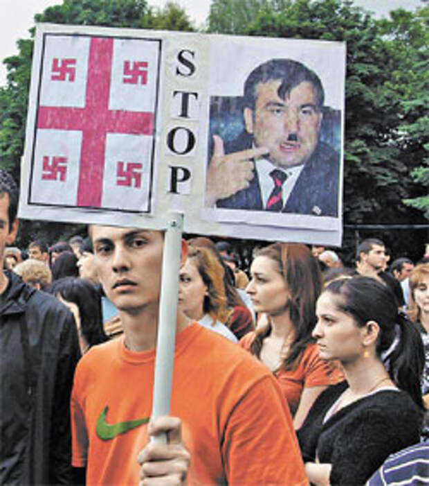 В августе 2008 сионизм опять пробовал Россию на крепость