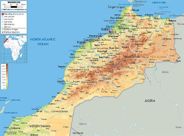 Марокко - Топ городов • Топ достопримечательностей