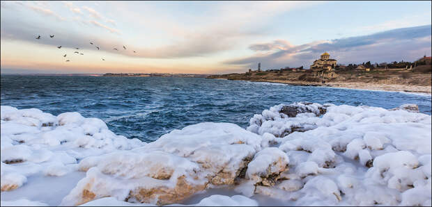 Замерзающее Черное море / Frozen Black Sea