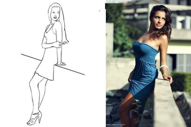18 удачных поз для женской фотосессии поза, фото, фотосессия