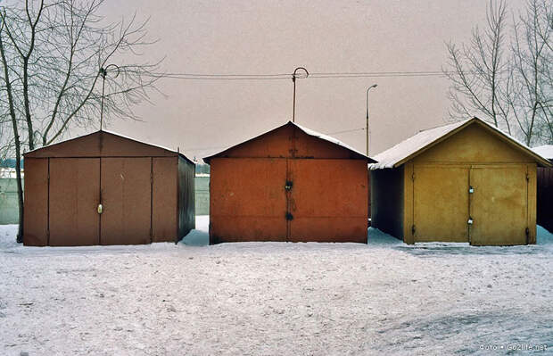 Цветные фотографии Москвы 80-х