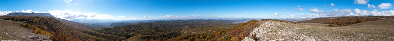 Панорамы крымской осени