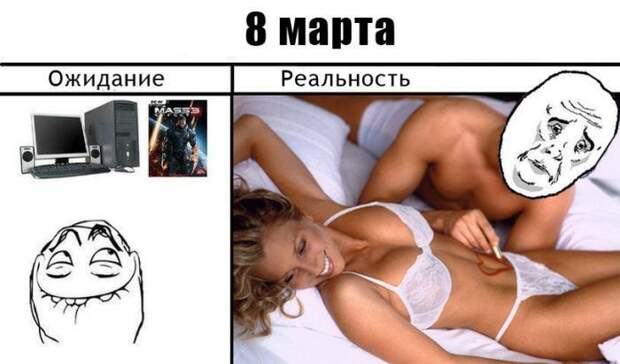 Ожидание и реальность ожидание, реальность, фото, юмор