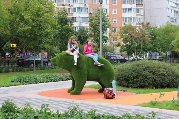 Сквер. Фото: «Москва. Северо-Запад»